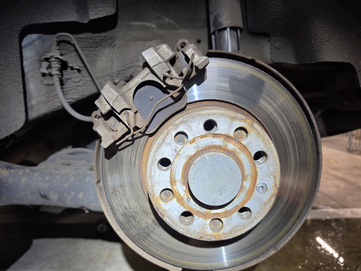 Brake inspection before repair