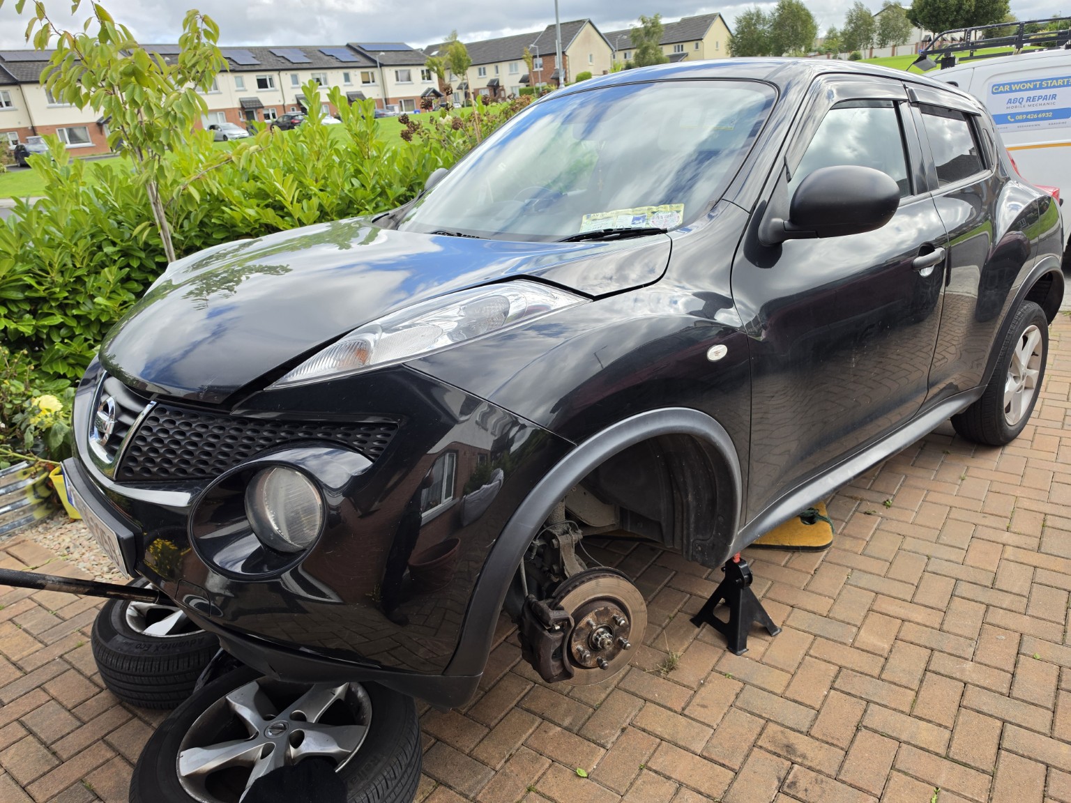 Mobile brake and suspension work