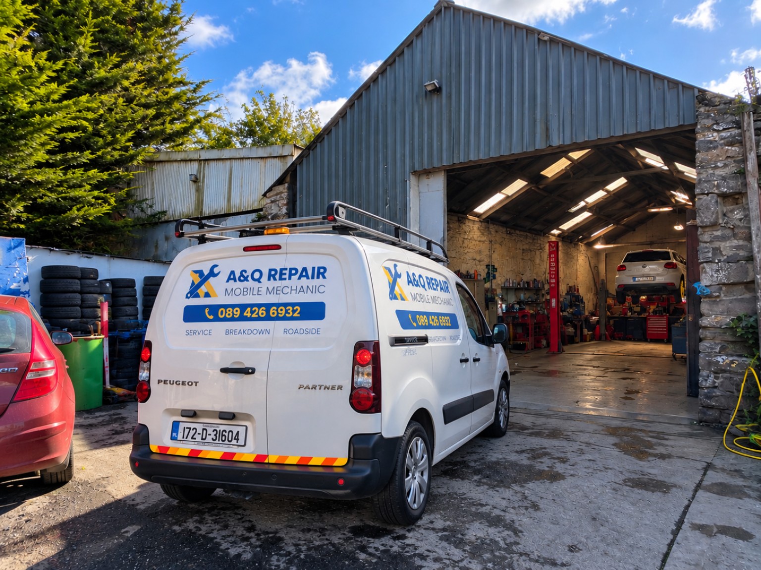 A&Q Repair mobile mechanic van